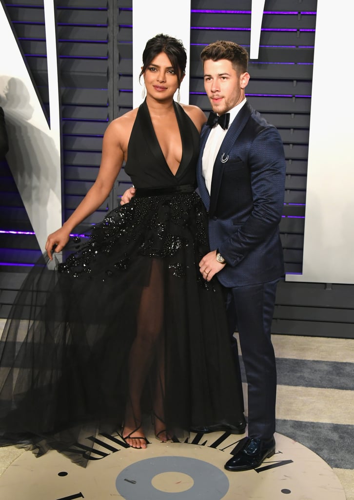 Priyanka Chopra and Nick Jonas at the 2019 Vanity Fair Oscars Afterparty