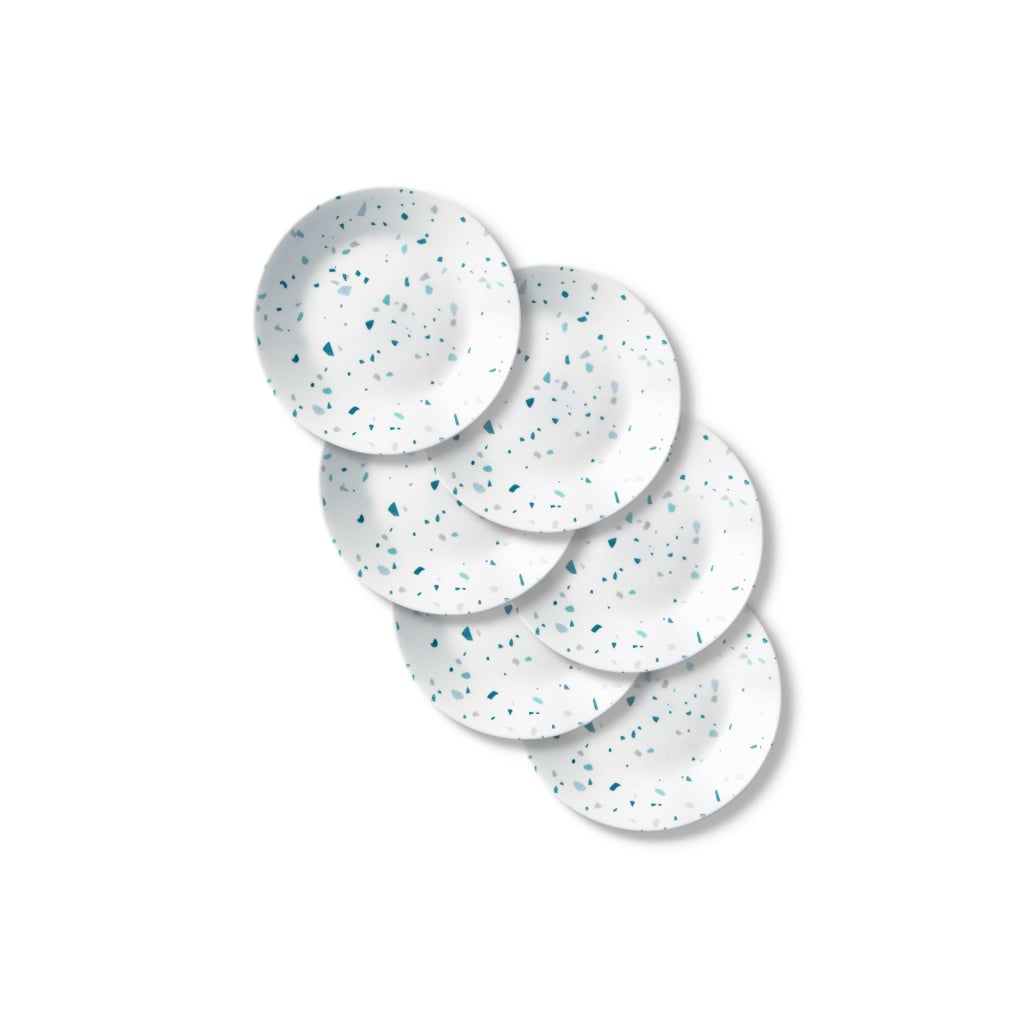 Corelle Terrazzo Verde Appetizer Plate Set
