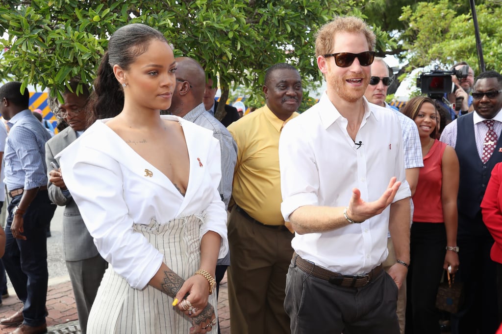 Prince Harry and Rihanna at Man Aware Event in Barbados