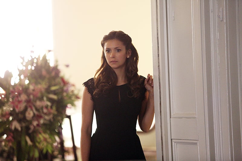 She shows up for Caroline when her mother passes away.