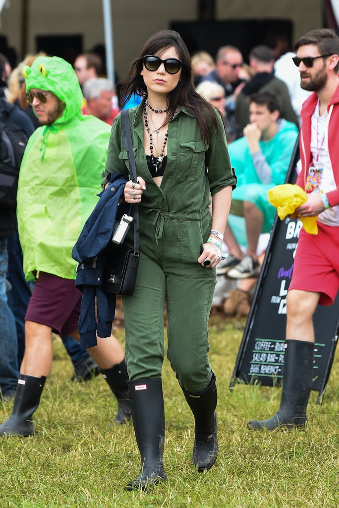 Daisy Lowe at Glastonbury 2015