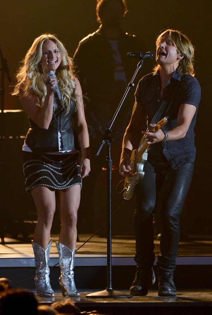 2013 — Miranda Lambert and Keith Urban CMA Awards Pictures Over the