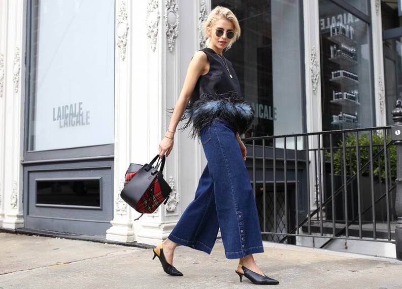 Style Them With Denim Culottes