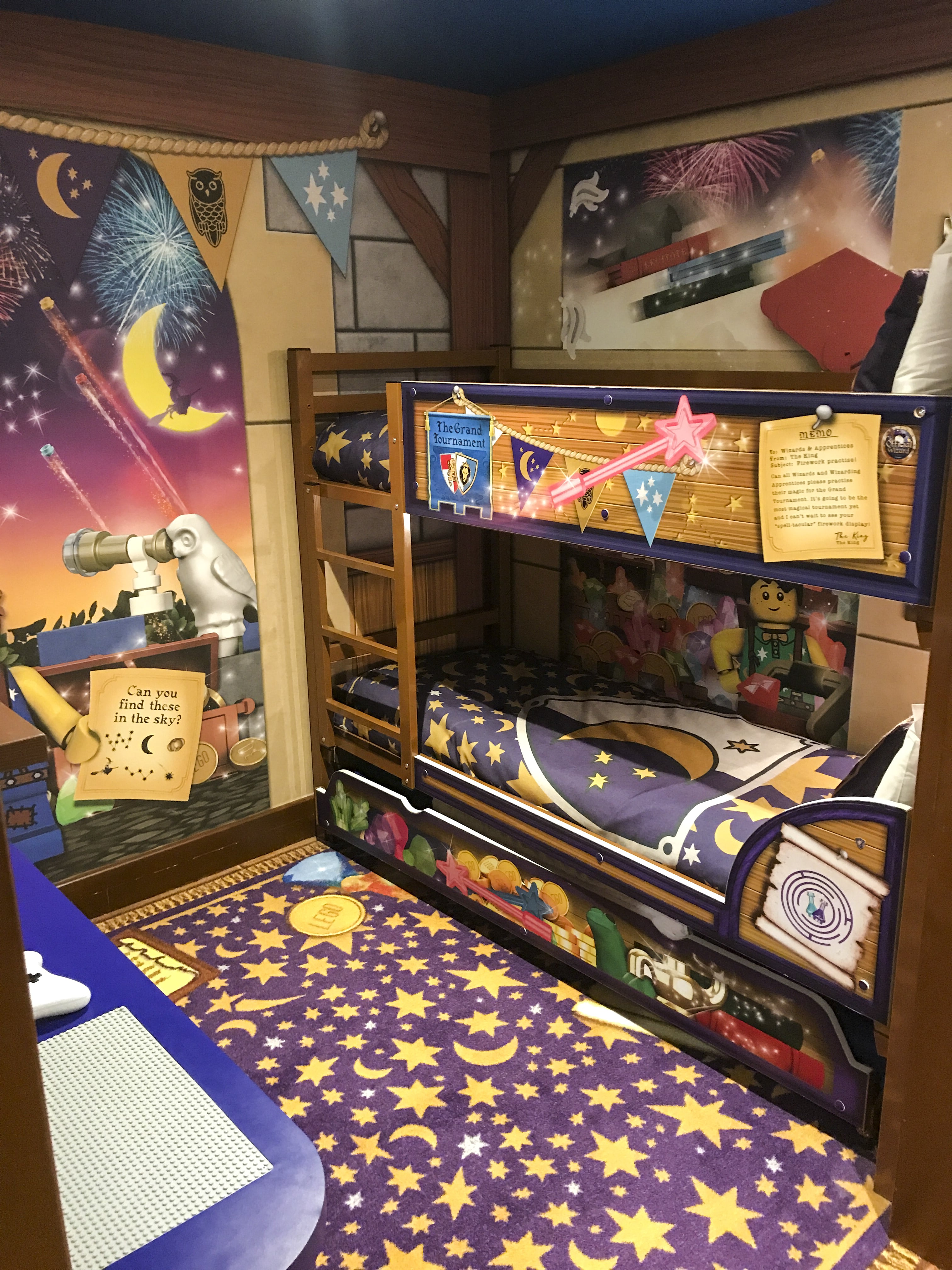 Legoland castle hotel magic wizard discount room
