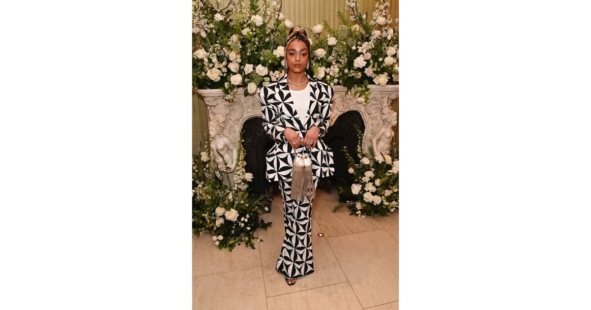 Jasmine Jobson at the British Vogue and Tiffany & Co. BAFTAs Afterparty