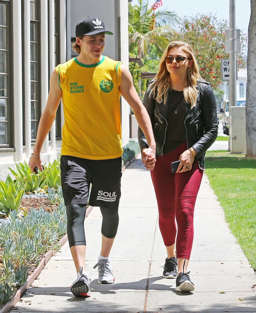 Brooklyn Beckham and Chloe Grace Moretz Holding Hands in LA