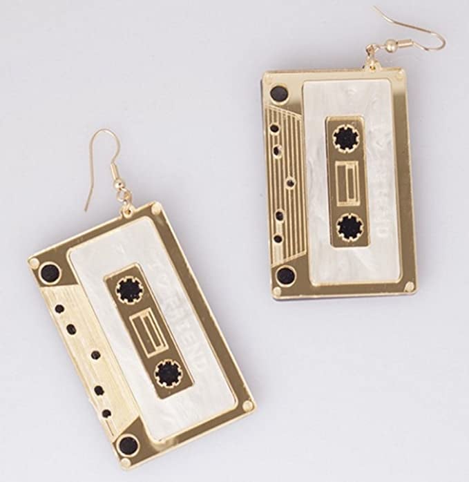 Cassette Tape Dangle Earrings