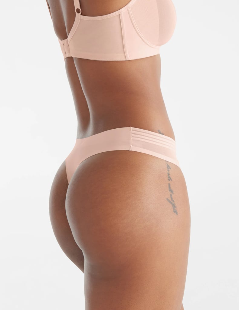 A Soft and Smooth Thong: Mesh Essential Thong