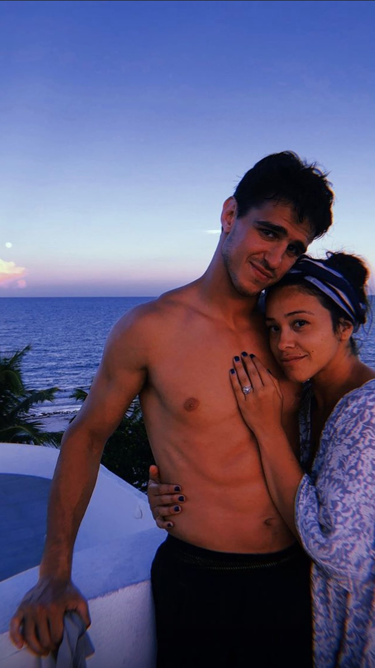 Gina Rodriguez Engagement Ring POPSUGAR Fashion