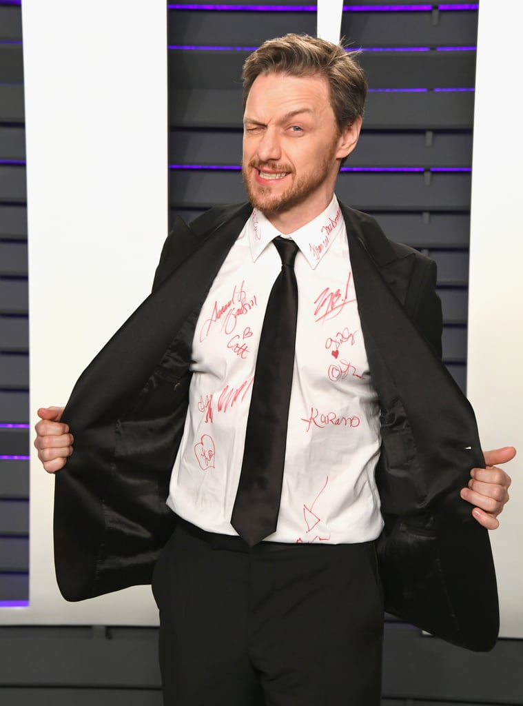 James McAvoy at the Oscars 2019