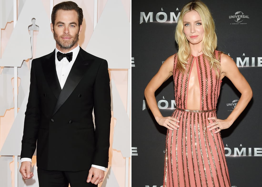 Chris Pine And Annabelle Wallis All The New Celebrity Romances That Blossomed In 2018 Popsugar Celebrity Photo 4