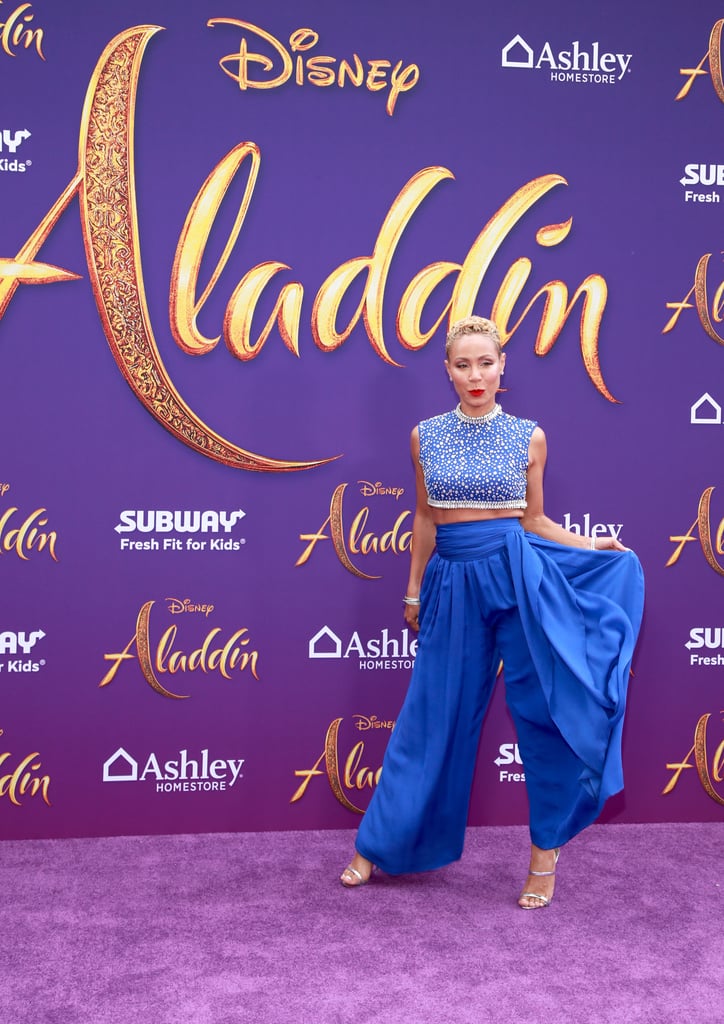 Jada Pinkett Smith's Genie Outfit at Aladdin Premiere
