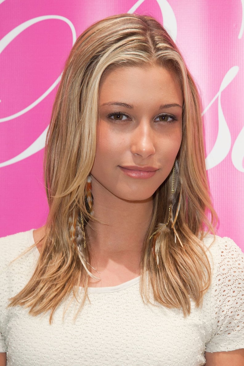 Hailey Baldwin's All-Natural Makeup in August 2011