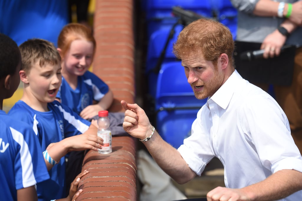 Prince Harry Visiting Leeds July 2017