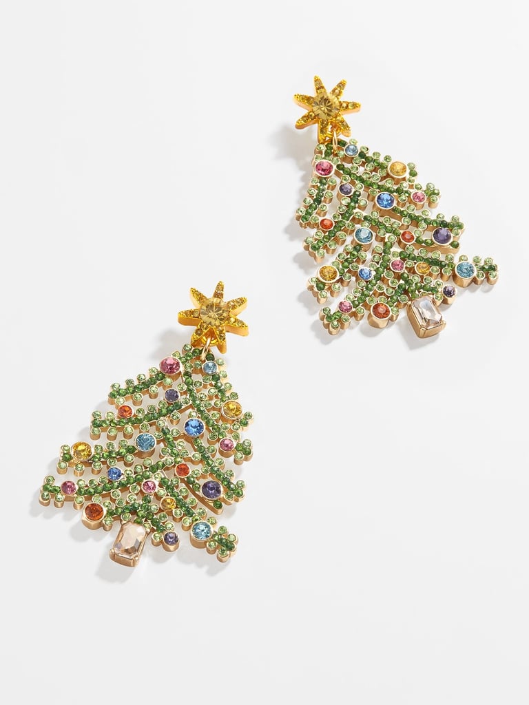 Christmas Tree Drop Earrings