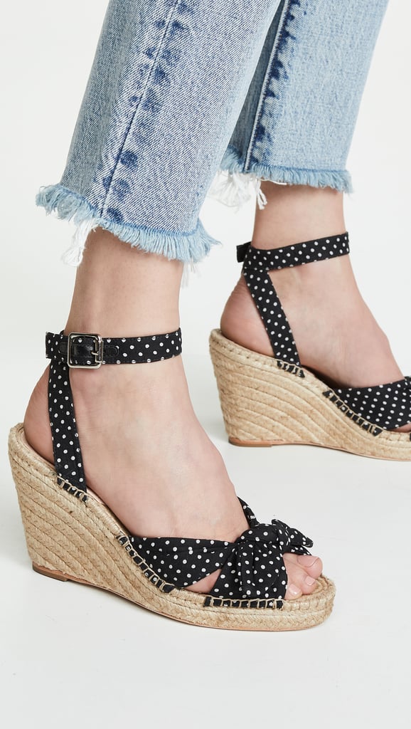 Loeffler Randall Tessa Bow Wedge Espadrilles