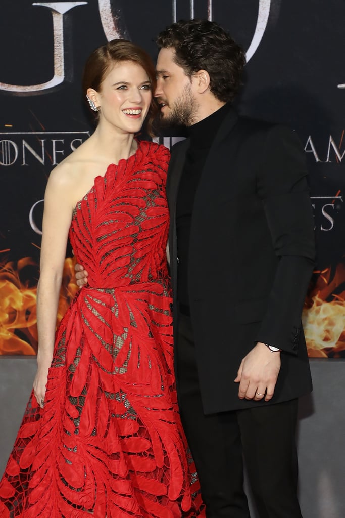 Kit Harington Rose Leslie at Game of Thrones Premiere 2019