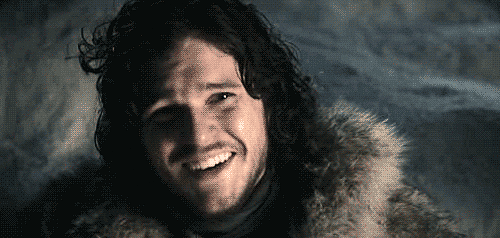 When Jon Snow Shows Off a Rare Smile