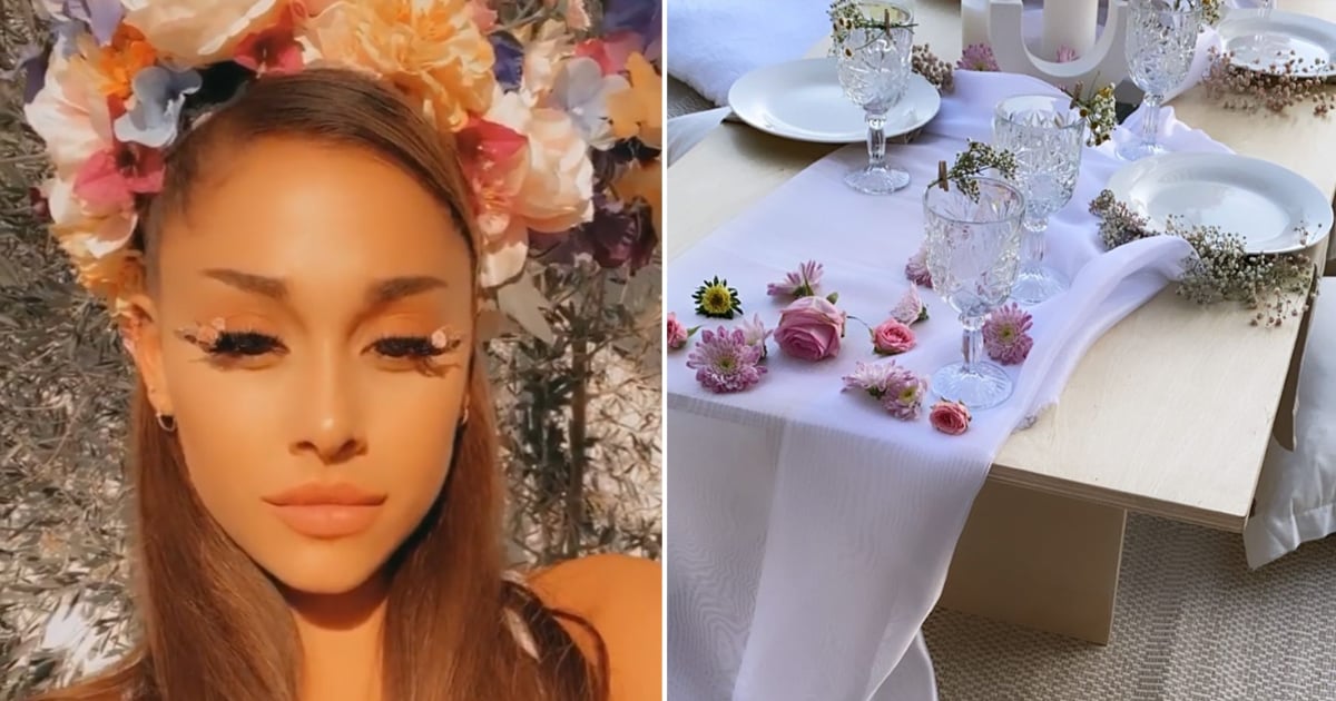 Ariana Grande Celebrates 27th Birthday With Midsommar Party | POPSUGAR