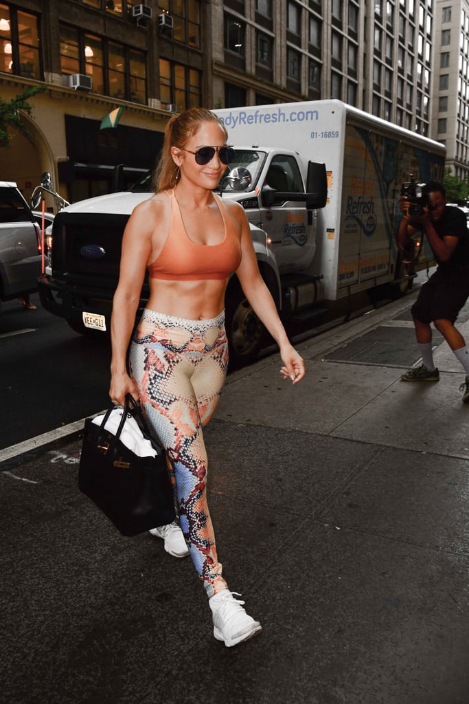 Jennifer Lopez's Favorite Leggings to Work Out In