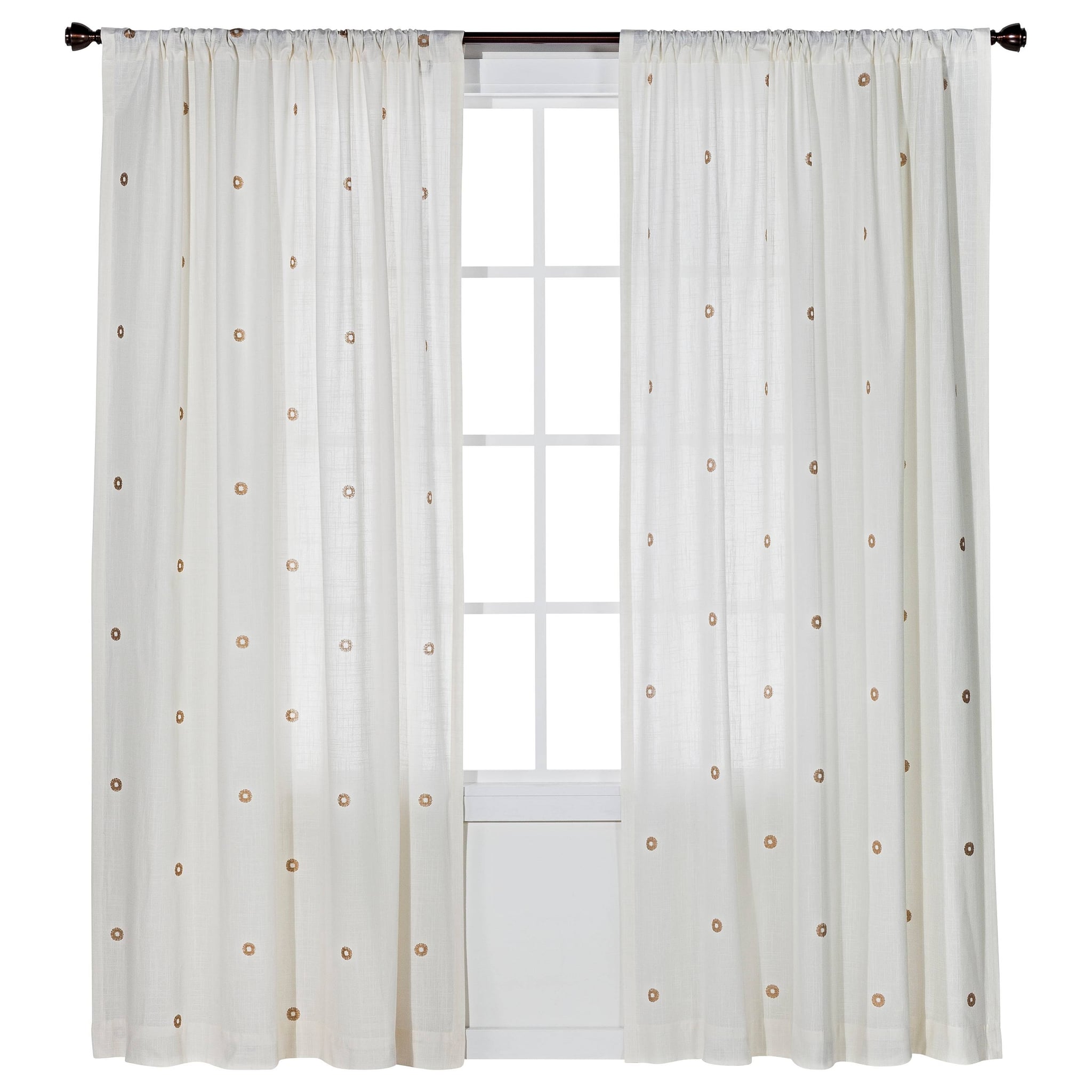 Nate Berkus Metallic Curtain Panel 30 38 On Trend Dorm Decor