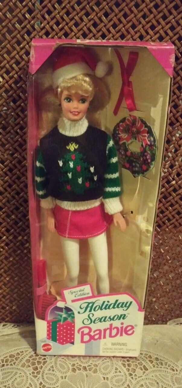 Holiday Season Barbie Doll