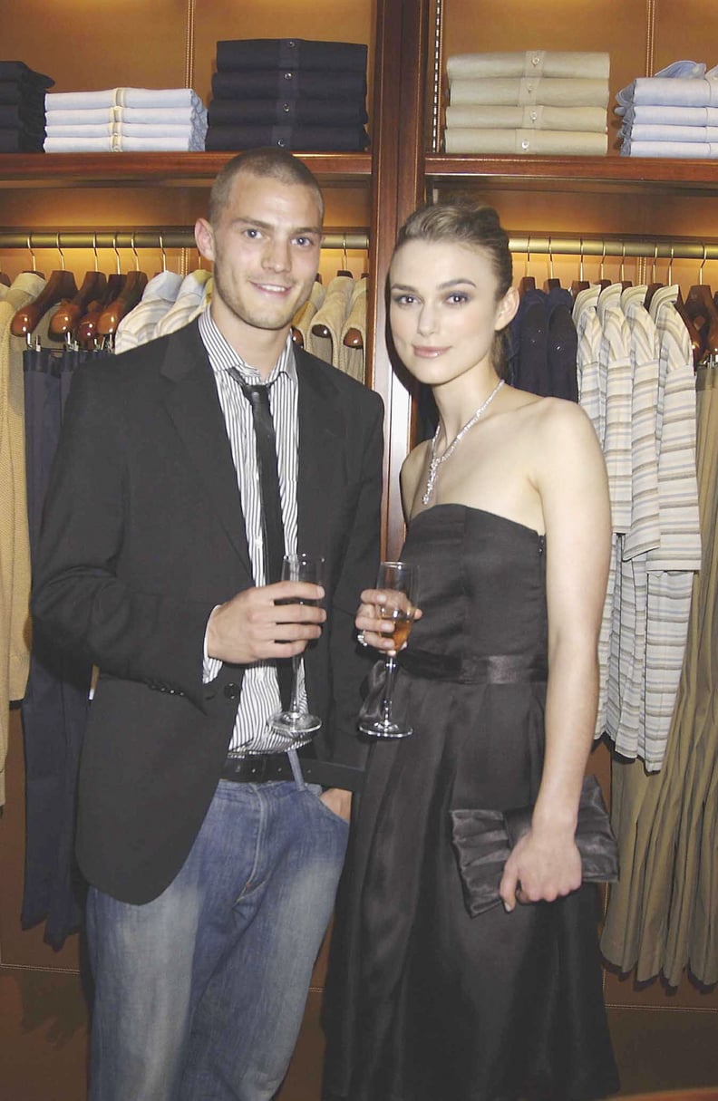 Jamie Dornan and Keira Knightley in 2004