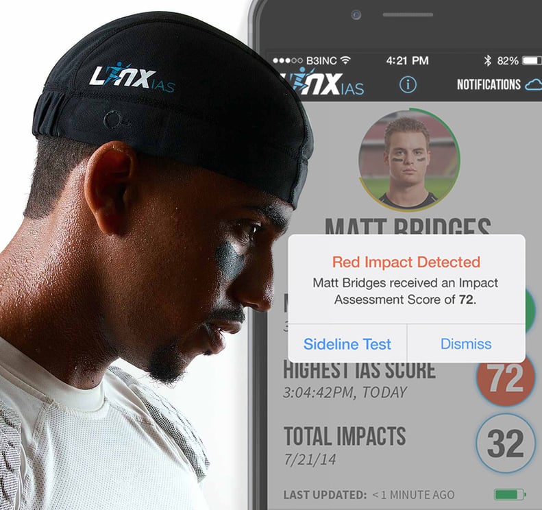 Linx IAS  Concussion-Monitoring System