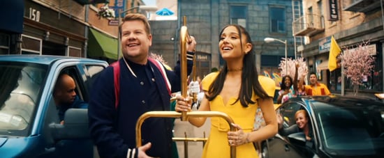Watch Ariana Grande and James Corden's Hairspray Parody