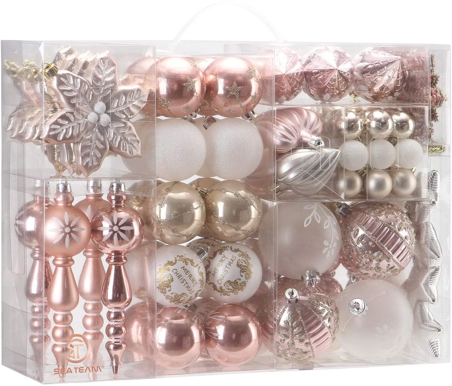 Rose Gold Ornaments POPSUGAR Home