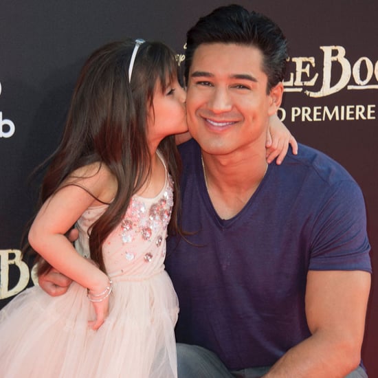 Mario Lopez and Daughter Gia at The Jungle Book Premiere
