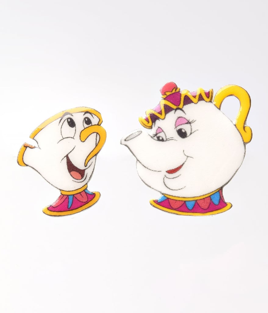 Ivory Enchanted Teapot & Cup Brooch Set ($24)