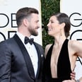 Justin Timberlake and Jessica Biel Have a Case of the Golden Globes Giggles