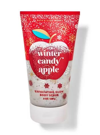 Bath & Body Works Winter Candy Apple Exfoliating Glow Body Scrub
