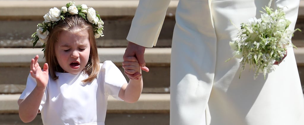 Princess Charlotte Sneezing at the Royal Wedding