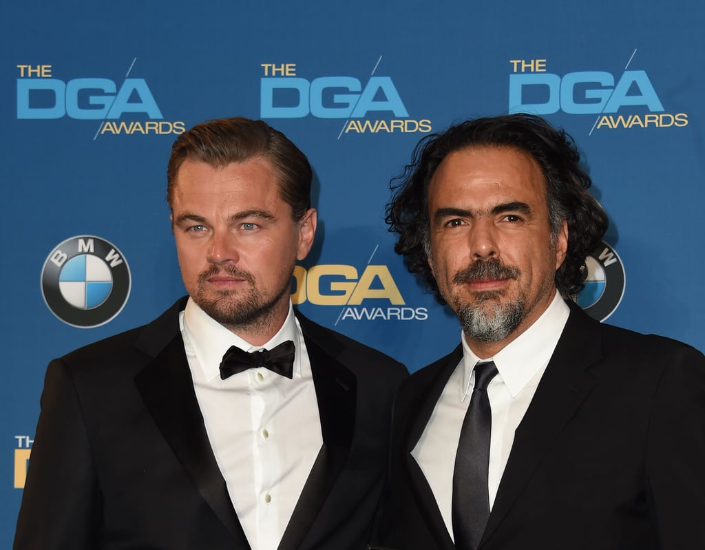 Pictured: Leonardo DiCaprio and Alejandro González Iñárritu