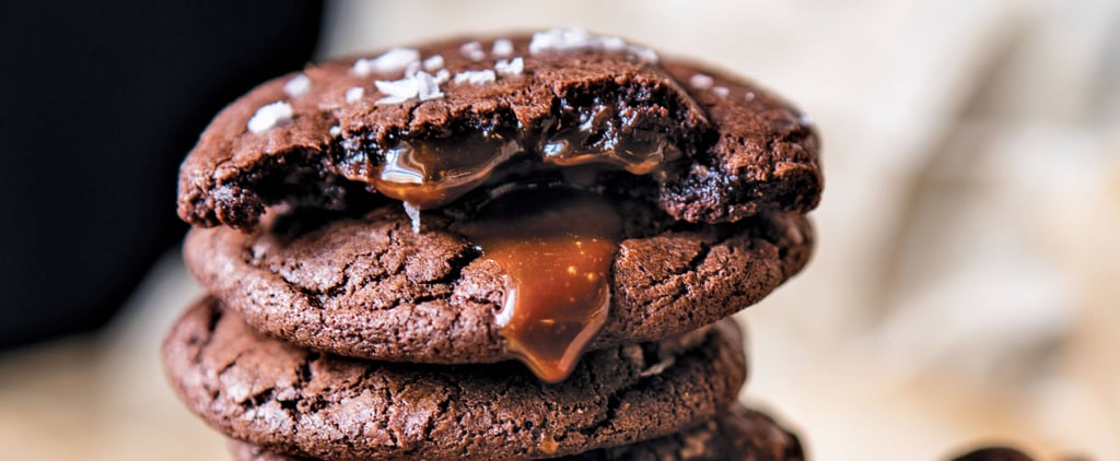Salted Caramel-Stuffed Chocolate Cookies