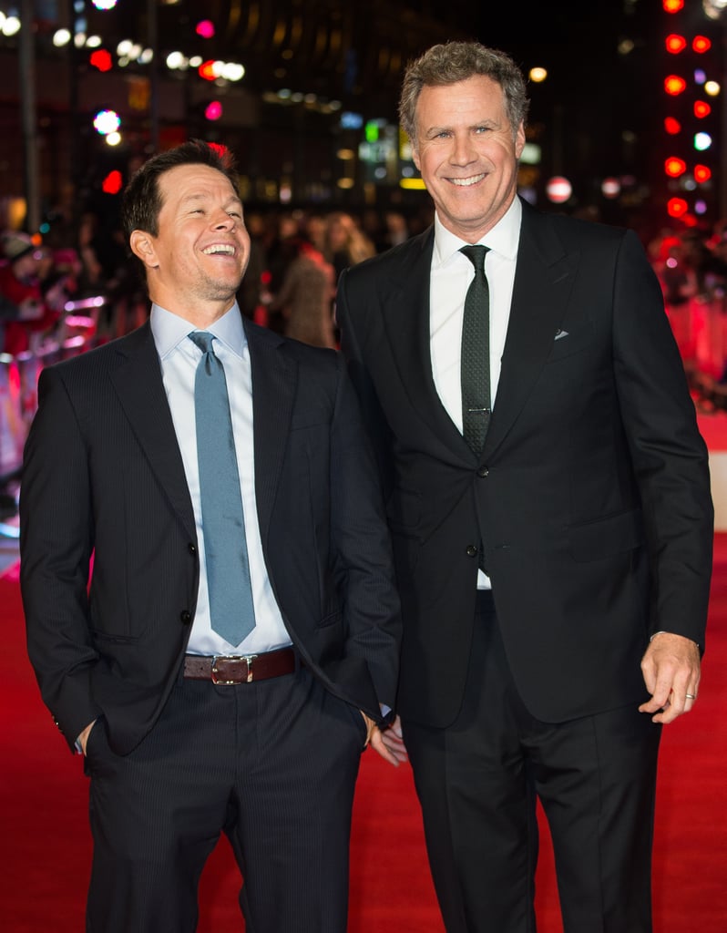 Mark Wahlberg and Will Ferrell on Daddy's Home Red Carpet