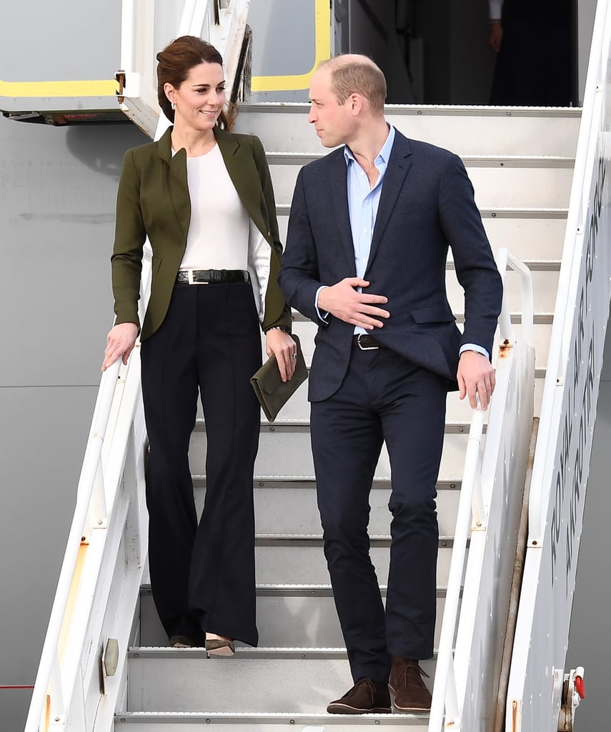 Kate Middleton Wearing a Smythe Duchess Wool Blazer