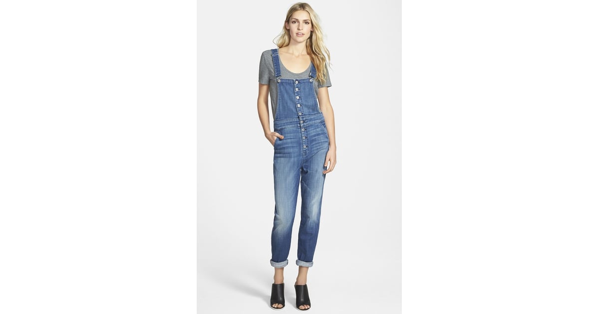 7 For All Mankind Button Front Overalls ($279) | Taylor Swift's Black ...