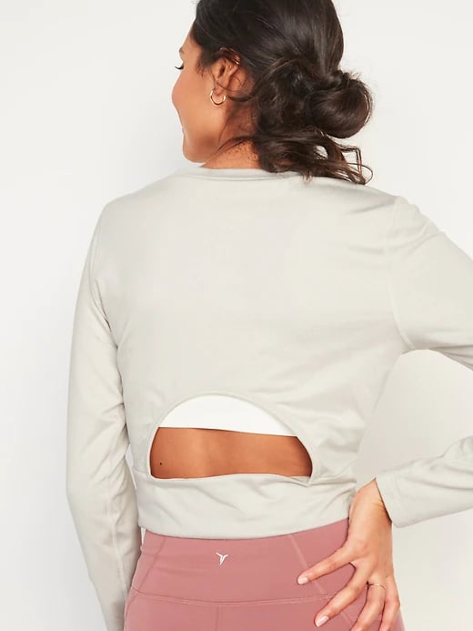 Old Navy CozeCore Long-Sleeve Crop Tee