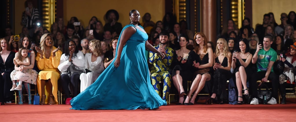 Danielle Brooks and Laverne Cox at Christian Siriano Runway