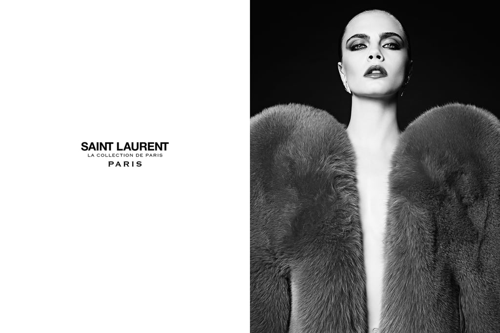 Cara Delevingne Saint Laurent Campaign Spring 2016