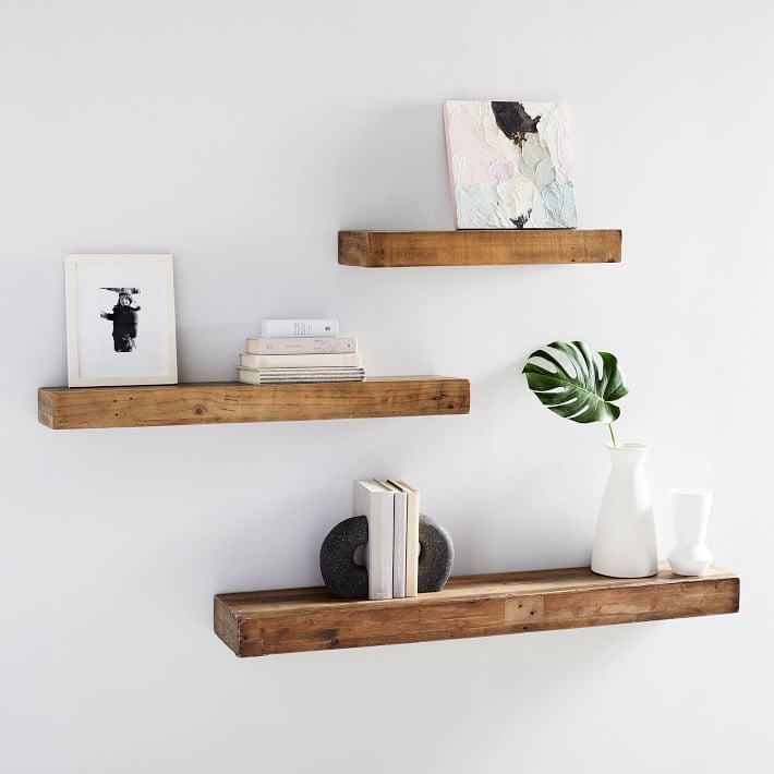 West Elm Reclaimed Wood Floating Shelf