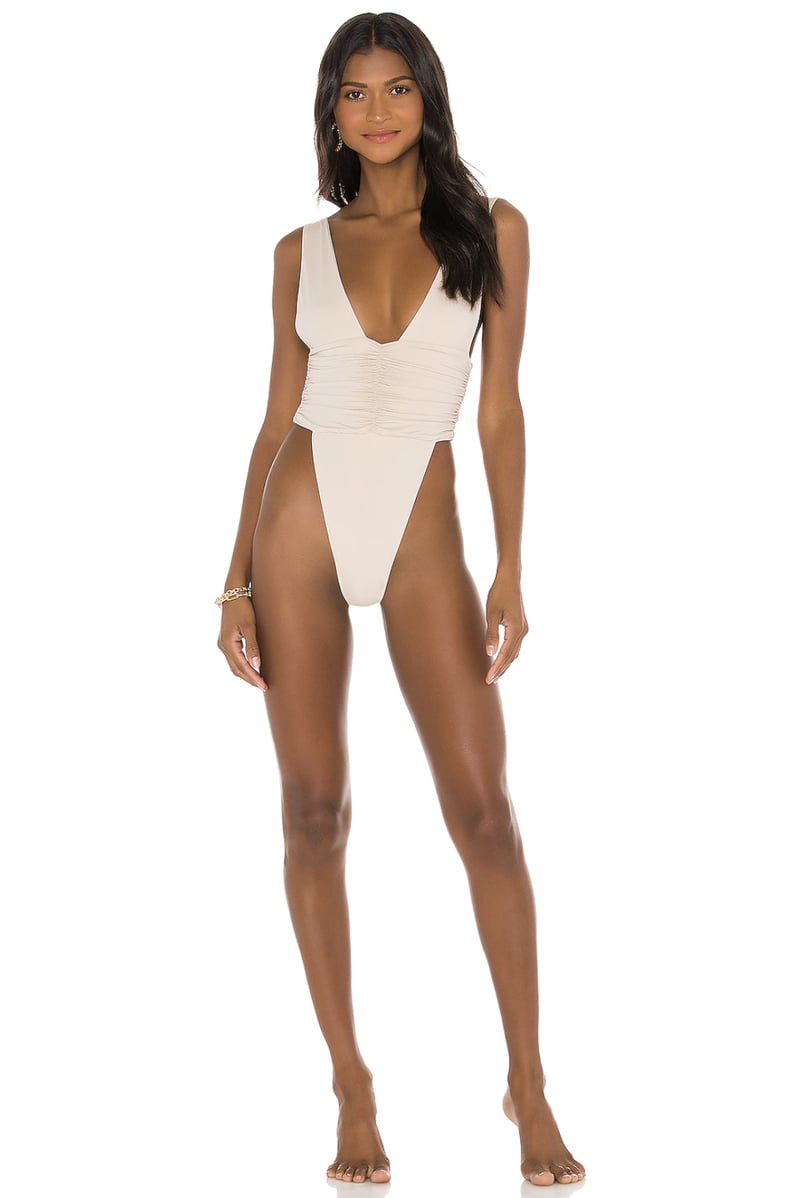 Echo One Piece - Coconut  One piece, Black one piece swimsuit, Body  sculpting