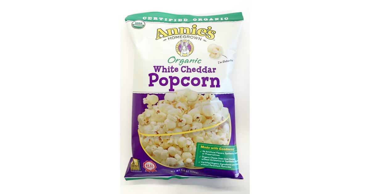 Annie's Organic White Cheddar Popcorn Best New Snacks 2016 POPSUGAR