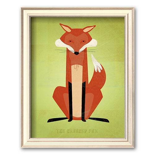 Fox Framed Art Print