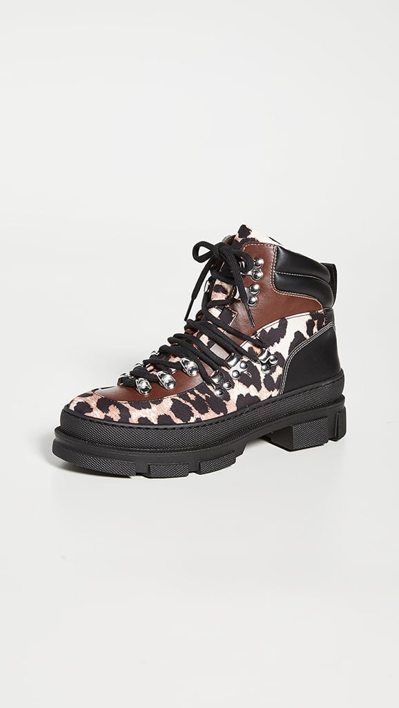 ganni sporty hiking boots