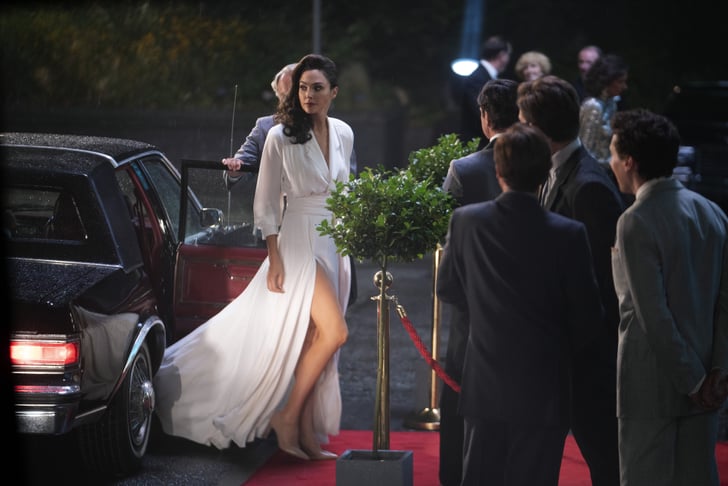 Gal Gadot's White "Goddess" Dress in Wonder Woman 1984