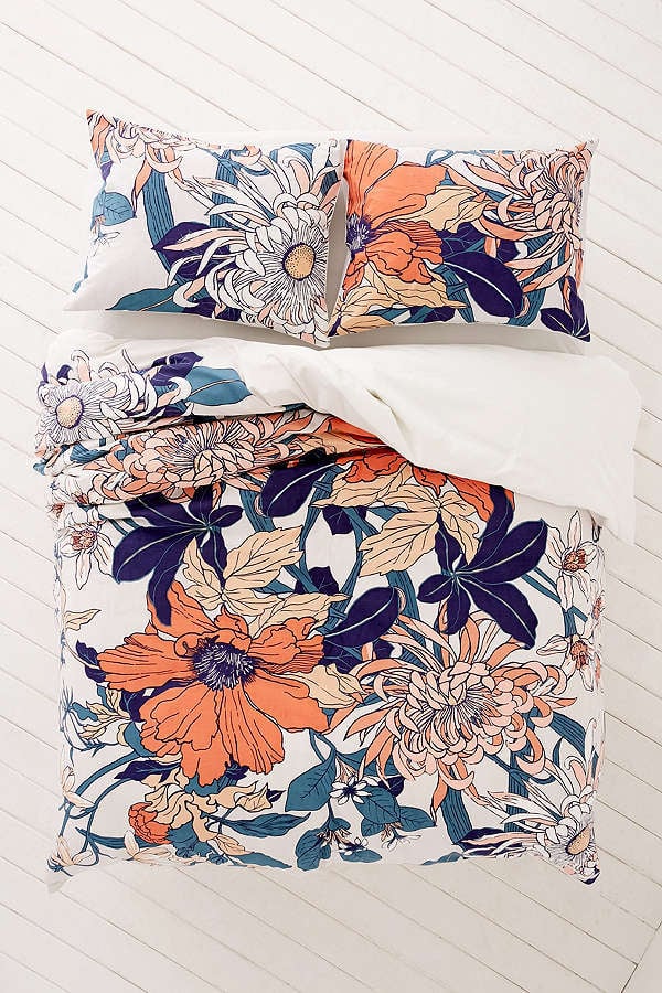 Urban Outfitters Botanical Scarf Twin Duvet Cover
